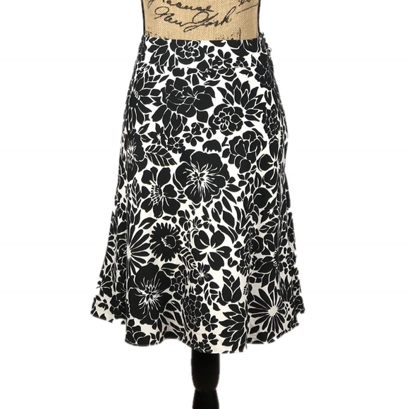 Ann Taylor Dresses & Skirts - Ann Taylor Line A Floral Skirt -6